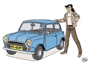 Max Miller met Mini Cooper