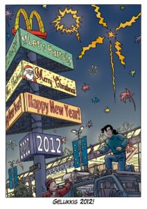 Max Miller: Nieuwjaarskaart 2012