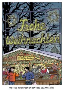 Max Miller: Kerst-/nieuwjaarskaart 2016